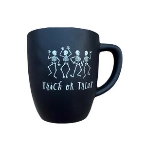 Rae Dunn Artisan Collection Trick or Treat  Skeleton Mug